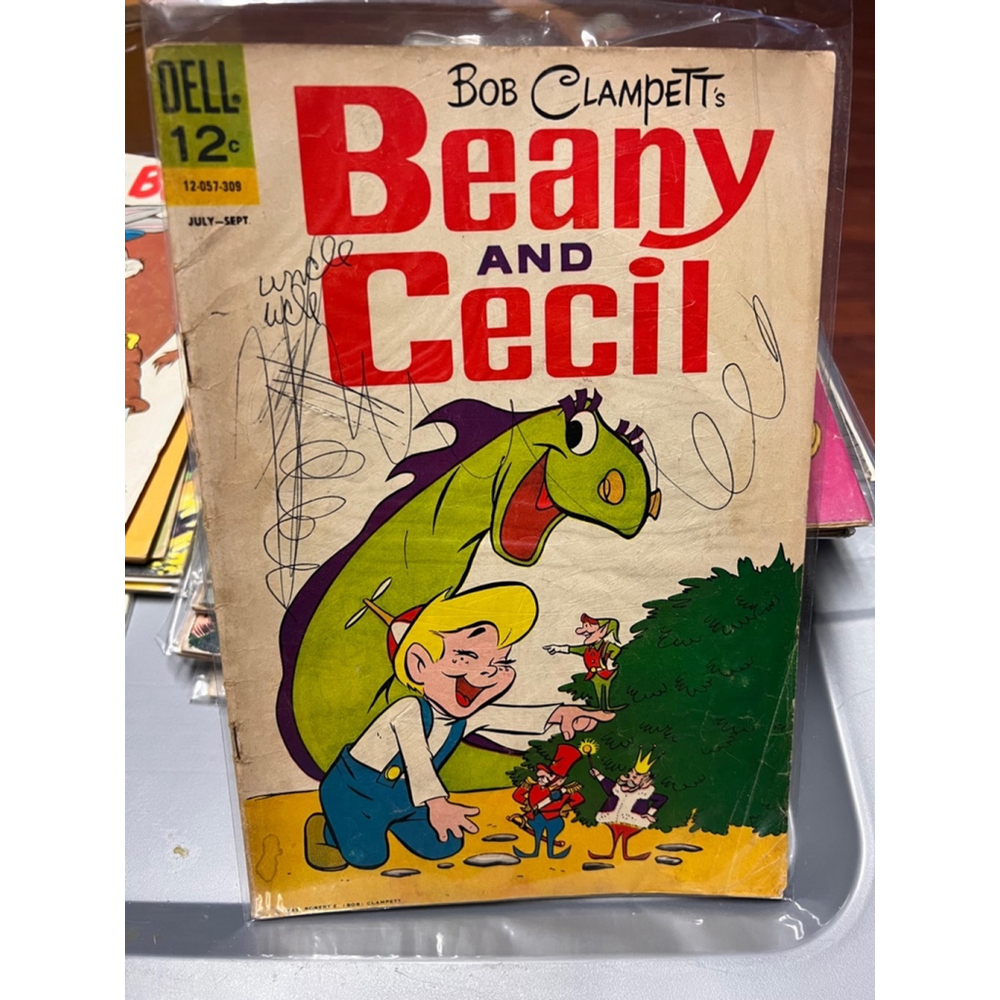 Bob Clampett's Beany and Cecil #5 Silver Age Dell Comic 1963 Poor